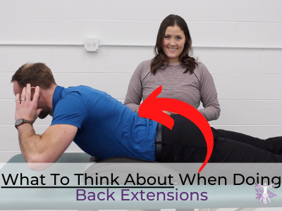 What To Think About When Doing Back Extensions
